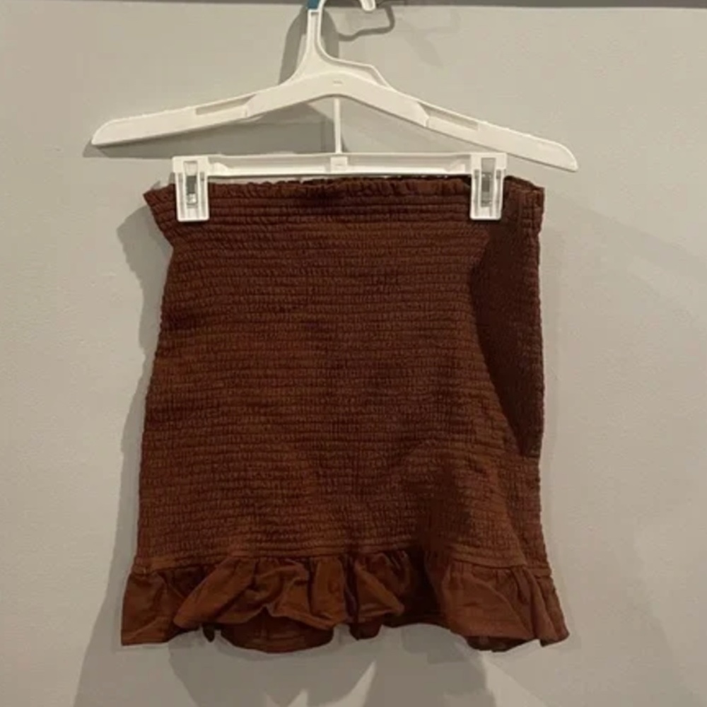 Abercrombie Smocked Mini Skirt